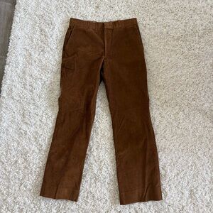 Vintage brown corduroy pants M